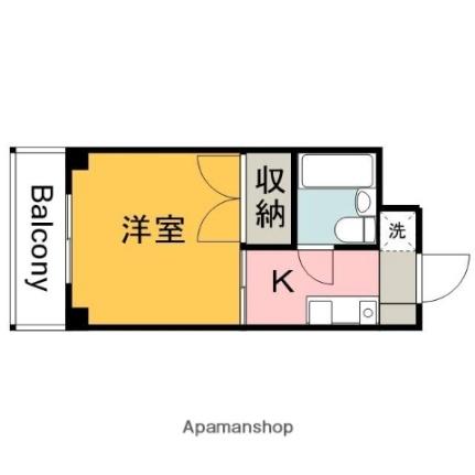 グレース中広通り 403｜広島県広島市西区天満町(賃貸マンション1K・4階・22.50㎡)の写真 その2