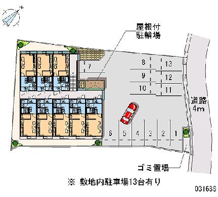 レオパレスグラシューズＫ 208｜広島県広島市佐伯区利松３丁目(賃貸アパート1K・2階・23.18㎡)の写真 その17