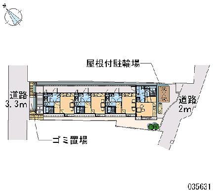 レオパレス幸 102｜広島県広島市西区草津本町(賃貸アパート1K・1階・19.87㎡)の写真 その17