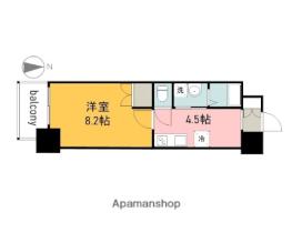 広島県広島市中区大手町５丁目（賃貸マンション1K・8階・29.10㎡） その2