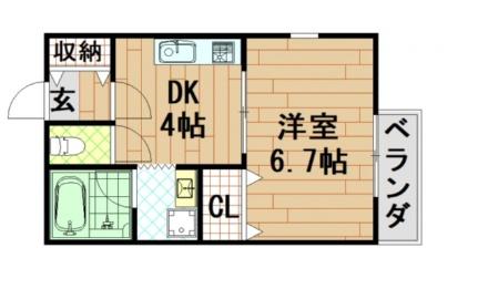 ＲＩＤＥＲＥ（リーデレ）廿日市 101号室｜広島県廿日市市住吉１丁目(賃貸アパート1K・1階・27.06㎡)の写真 その2