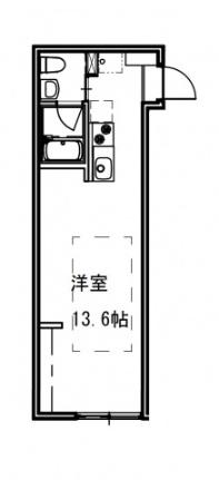 エストレビータ草津II 109号室 ｜ 広島県広島市西区草津東１丁目（賃貸アパート1R・1階・27.02㎡） その2