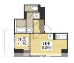 広島県広島市中区住吉町（賃貸マンション1LDK・7階・29.78㎡） その2