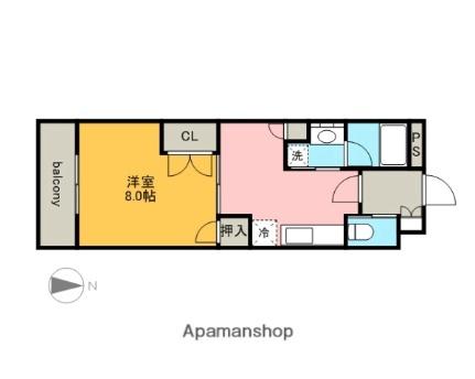 アレグレス己斐本町 701｜広島県広島市西区己斐本町１丁目(賃貸マンション1DK・7階・32.64㎡)の写真 その2