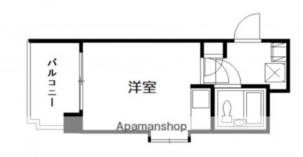 ダイアパレス比治山公園 605｜広島県広島市南区比治山町(賃貸マンション1R・6階・18.57㎡)の写真 その2