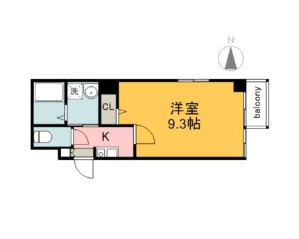 キャッスル大手町 603｜広島県広島市中区大手町３丁目(賃貸マンション1K・6階・27.01㎡)の写真 その2