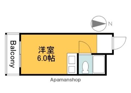 清水ビル 504｜広島県広島市中区舟入南５丁目(賃貸マンション1R・5階・15.68㎡)の写真 その2