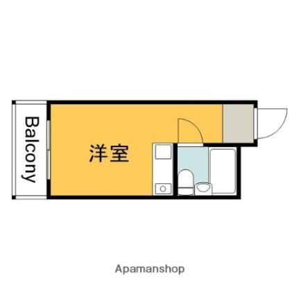 清水ビル 407｜広島県広島市中区舟入南５丁目(賃貸マンション1R・4階・15.68㎡)の写真 その2