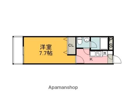 グレイス江波西 102｜広島県広島市中区江波西２丁目(賃貸アパート1K・1階・25.00㎡)の写真 その2