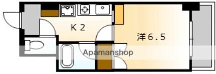 スカイＮフルタ 502｜広島県広島市西区中広町３丁目(賃貸マンション1K・5階・20.50㎡)の写真 その2