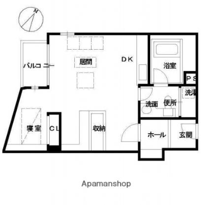 ナビオナルト 405｜広島県広島市中区橋本町(賃貸マンション1R・4階・46.40㎡)の写真 その2