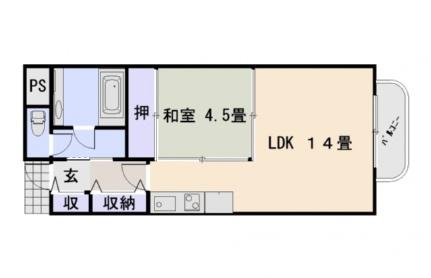 和光若草レジデンス 301号室｜広島県広島市東区若草町(賃貸マンション1LDK・3階・47.25㎡)の写真 その2