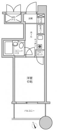 ダイアパレスグランドール四番街大手町 1001｜広島県広島市中区大手町３丁目(賃貸マンション1K・10階・18.98㎡)の写真 その2