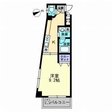 広島県広島市西区己斐本町２丁目(賃貸マンション1K・4階・32.58㎡)の写真 その2