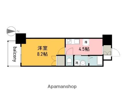 フレッド 503｜広島県広島市中区大手町５丁目(賃貸マンション1K・5階・29.10㎡)の写真 その2