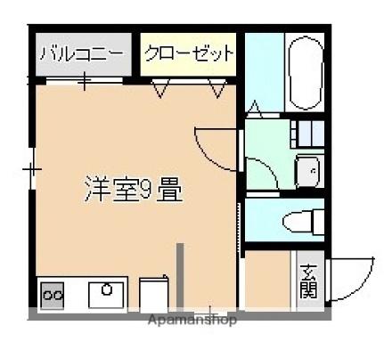 カーサ・ソレイユ鹿籠 203 ｜ 広島県安芸郡府中町鹿籠１丁目（賃貸アパート1R・2階・24.53㎡） その2