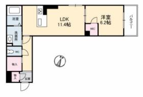 アーテル 201 ｜ 広島県広島市西区庚午南１丁目（賃貸マンション1LDK・2階・46.67㎡） その2