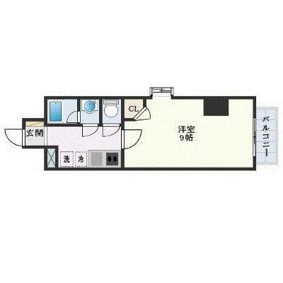 アーバングレース広島 1101｜広島県広島市中区東白島町(賃貸マンション1K・11階・27.27㎡)の写真 その2