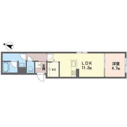 シャーメゾンアリビオ（一部ＢＥＬＳ認証） 102｜広島県広島市南区旭１丁目(賃貸マンション1LDK・1階・43.43㎡)の写真 その2