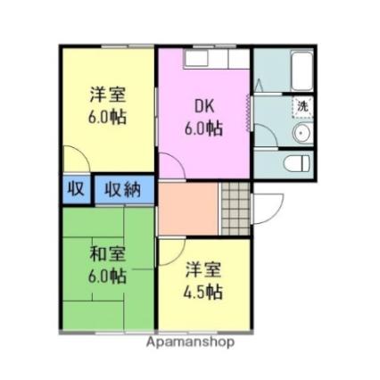 イーストハイツ_間取り_0