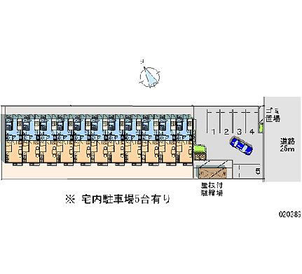 レオパレスラーク 207｜山口県岩国市昭和町２丁目(賃貸アパート1K・2階・26.08㎡)の写真 その15