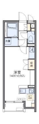 レオネクスト18番館 107 ｜ 山口県岩国市三笠町１丁目（賃貸アパート1R・1階・26.50㎡） その2