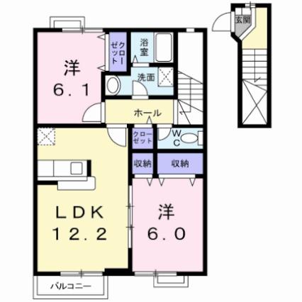 パンタナール２Ｃ_間取り_0