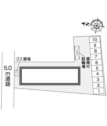 レオパレス桐ノ水 105｜徳島県徳島市鮎喰町１丁目(賃貸アパート1K・1階・23.18㎡)の写真 その19