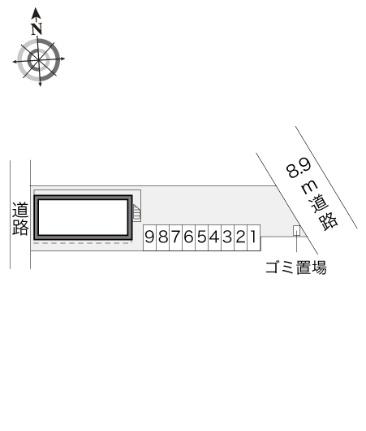 レオパレスアクアタウン 204｜徳島県徳島市南矢三町１丁目(賃貸アパート1K・2階・22.35㎡)の写真 その18