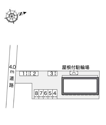 レオパレスハナミズキ 204｜徳島県徳島市春日１丁目(賃貸アパート1K・2階・26.08㎡)の写真 その19