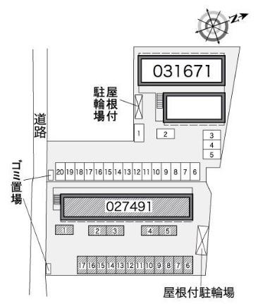 レオパレスタウンコート南矢三 105｜徳島県徳島市南矢三町２丁目(賃貸アパート1K・1階・21.81㎡)の写真 その21