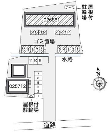 レオパレスＷｅｓｔ　III 205 ｜ 徳島県徳島市庄町４丁目（賃貸アパート1K・2階・26.08㎡） その18