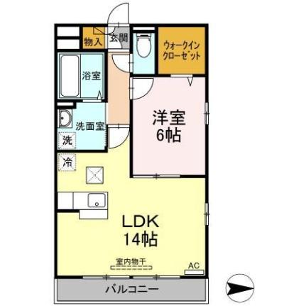 徳島県徳島市南島田町４丁目(賃貸アパート1LDK・1階・49.00㎡)の写真 その2