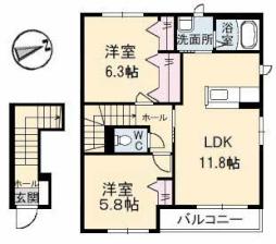 徳島駅 6.1万円