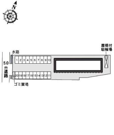 レオパレスポン　スマイル 110｜徳島県鳴門市撫養町斎田字浜端西(賃貸アパート1K・1階・23.61㎡)の写真 その21