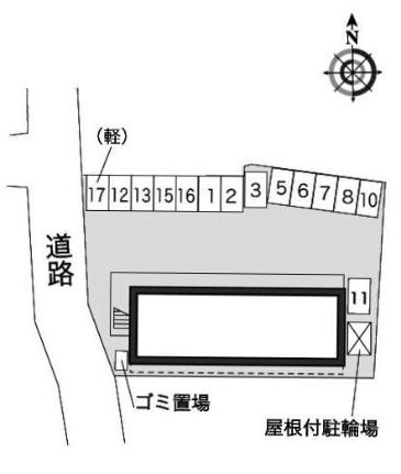 レオパレスサンライズ春日 105｜徳島県徳島市春日１丁目(賃貸アパート1K・1階・23.18㎡)の写真 その20