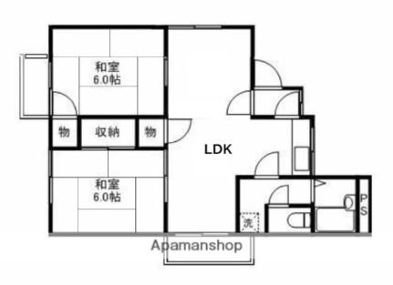 ファーマランド　Ｆ2 247｜香川県高松市高松町(賃貸マンション3DK・4階・49.90㎡)の写真 その2