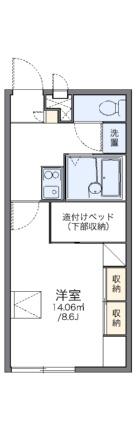 レオパレスＣｏｍｆｏｒｔ 101｜香川県高松市元山町(賃貸アパート1K・1階・23.18㎡)の写真 その2