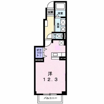 ソレアード太田　Ｂ 102｜香川県高松市太田下町(賃貸アパート1R・1階・33.15㎡)の写真 その2