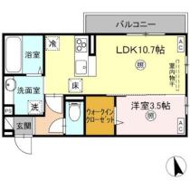 オラシオン　Ｂ棟 103 ｜ 香川県高松市紙町（賃貸アパート1LDK・1階・37.68㎡） その2