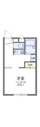 レオパレスプレミールレジデンスＭ 207｜香川県高松市木太町(賃貸アパート1K・2階・23.18㎡)の写真 その2