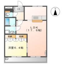 ステイブル円座II 101 ｜ 香川県高松市円座町（賃貸アパート1LDK・1階・49.50㎡） その2