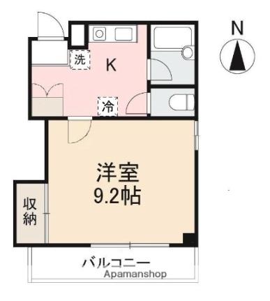 香川県高松市西宝町１丁目(賃貸マンション1K・3階・29.76㎡)の写真 その2