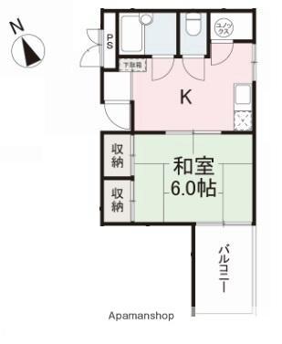 香川県高松市亀岡町（賃貸マンション1K・3階・28.10㎡） その2