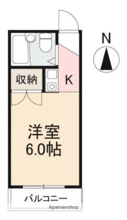 香川県高松市宮脇町２丁目（賃貸アパート1K・3階・15.56㎡） その2