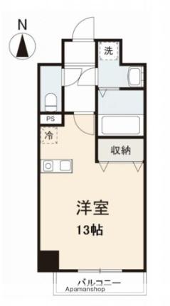 香川県高松市磨屋町（賃貸マンション1R・2階・33.88㎡） その2