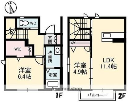 オリーブ　リーフ 102｜香川県高松市高松町(賃貸アパート2LDK・1階・62.69㎡)の写真 その2