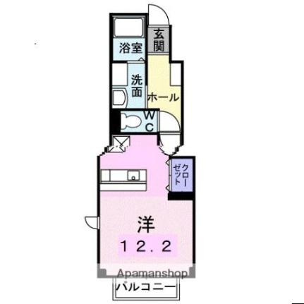 ミューズ松本VIII 102｜香川県高松市上天神町(賃貸アパート1R・1階・33.15㎡)の写真 その2