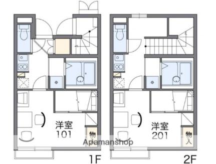 レオパレスラ　スリーズ 209｜香川県高松市林町(賃貸アパート1K・2階・26.08㎡)の写真 その2