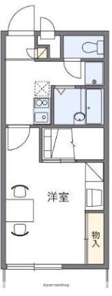 レオパレスメゾン・ド・ボヌール 106｜香川県高松市屋島中町(賃貸アパート1K・1階・23.18㎡)の写真 その2